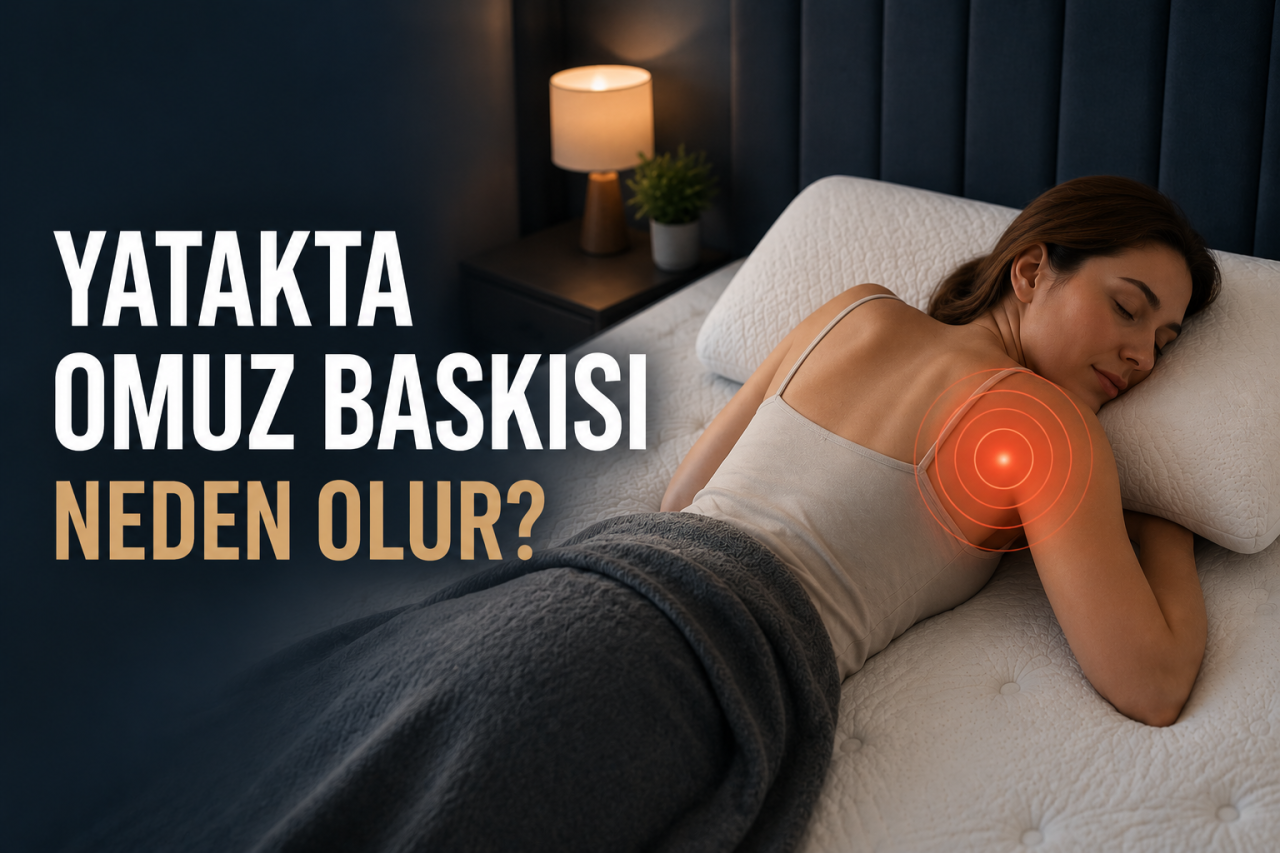 Yatakta Omuz Baskısı Neden Olur? Omuz Bölgesini Rahatlatan Yatak Nasıl Seçilir?