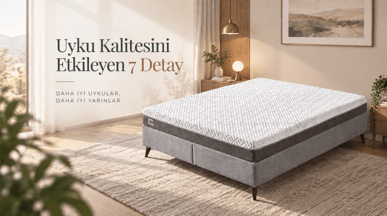 Uyku Kalitesini Etkileyen 7 Detay