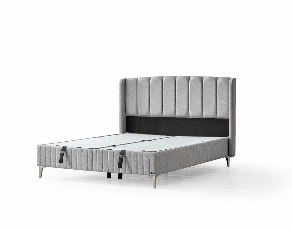 Alegra Master - Baza & Başlık 2'li Set 90x200cm - Gri