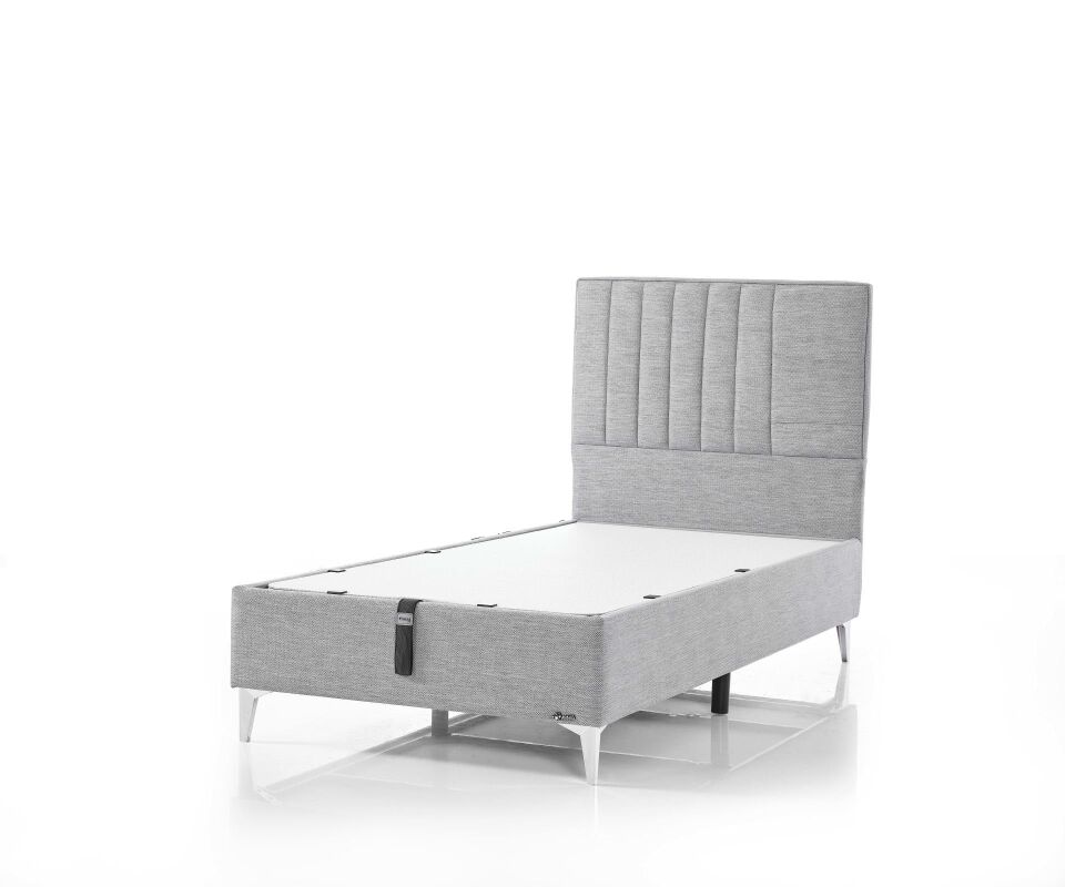 Biosafe - Baza & Başlık 2'li Set 120x200cm - Gri